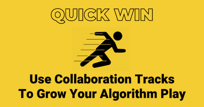 use collaboration tracks to grow your spotify algorithm